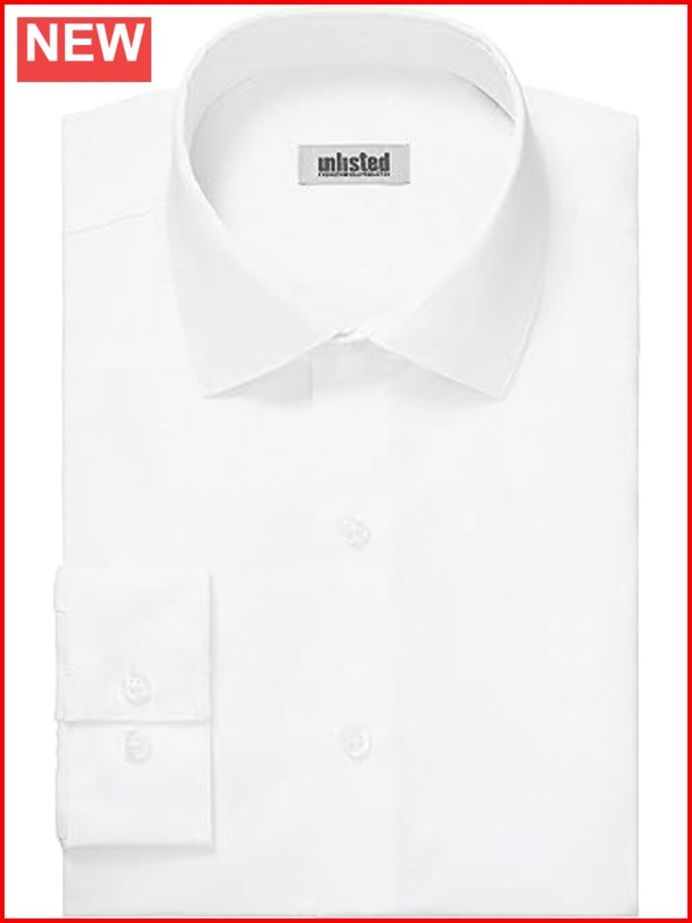 Kenneth Cole New York Men's Slim Fit Solid Dress Shirt